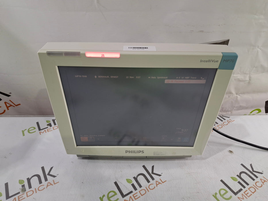 Philips IntelliVue MP70 Patient Monitor