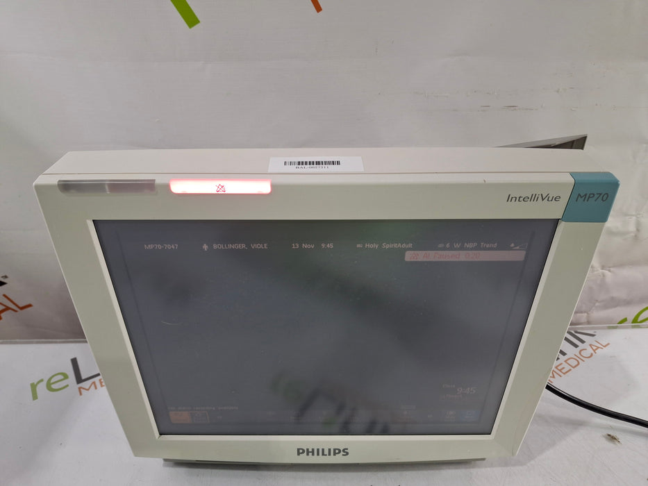 Philips IntelliVue MP70 Patient Monitor