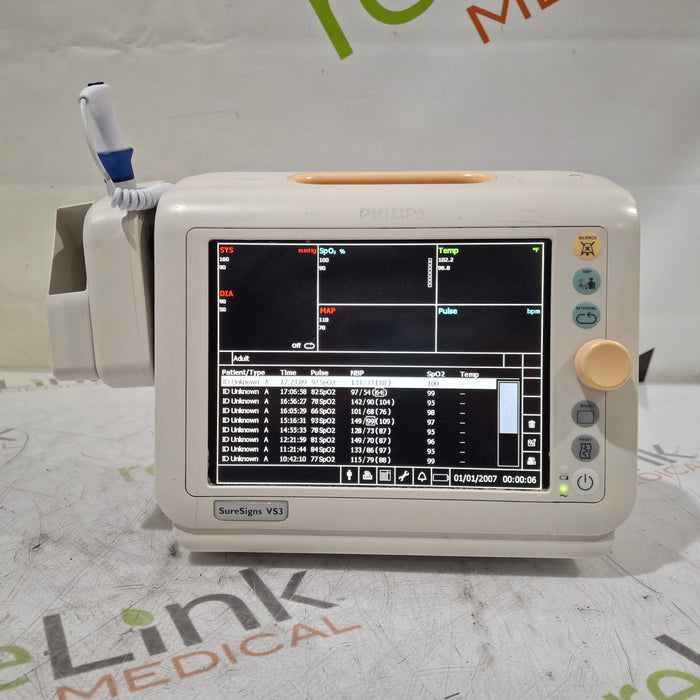 Philips Suresigns VS3 Vital Signs Monitor