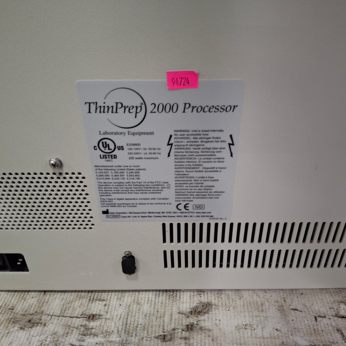 CYTYC ThinPrep 2000 Processor