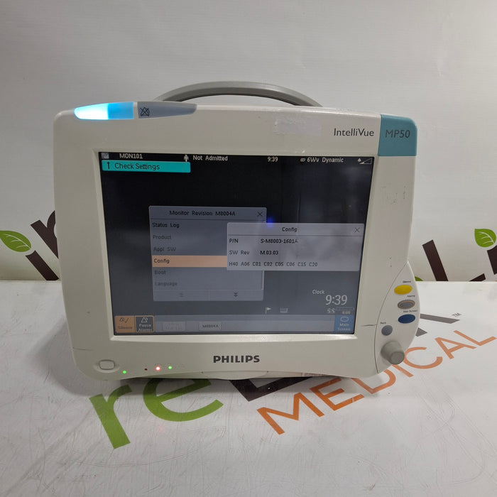 Philips IntelliVue MP50 Patient Monitor