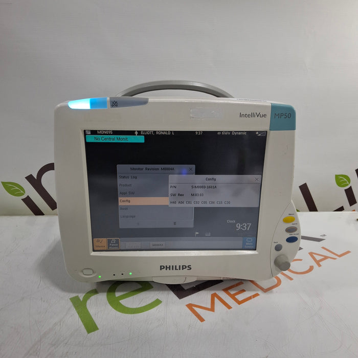 Philips Philips IntelliVue MP50 Patient Monitor Patient Monitors reLink Medical