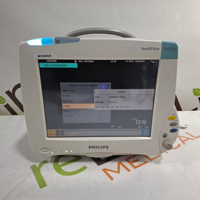 Philips IntelliVue MP50 Patient Monitor