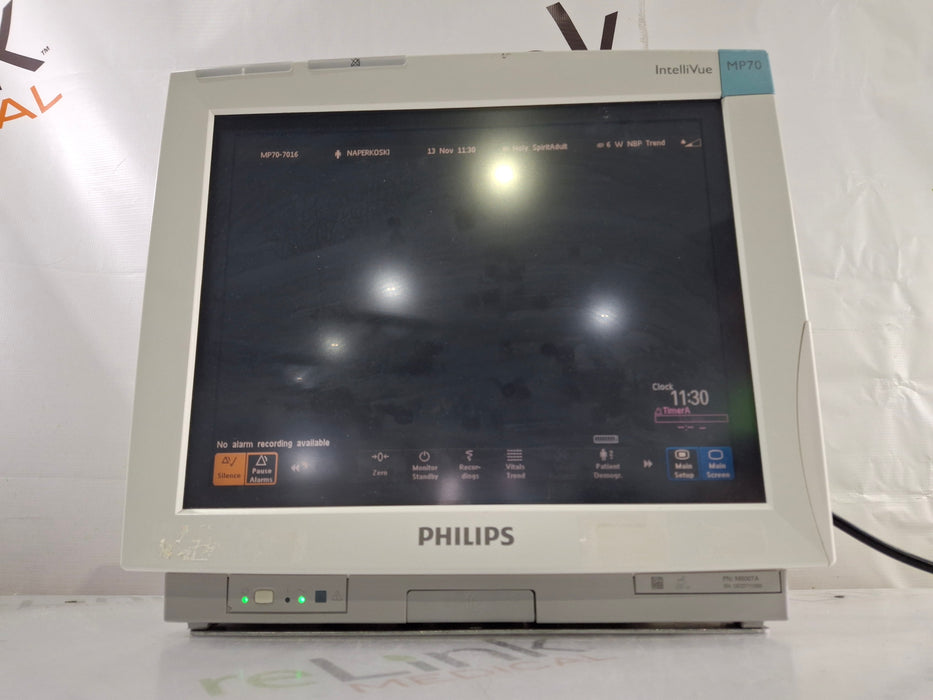 Philips IntelliVue MP70 Patient Monitor