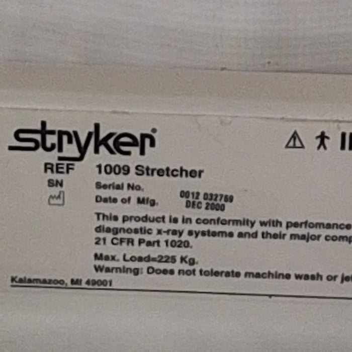 Stryker 1009 Stretcher