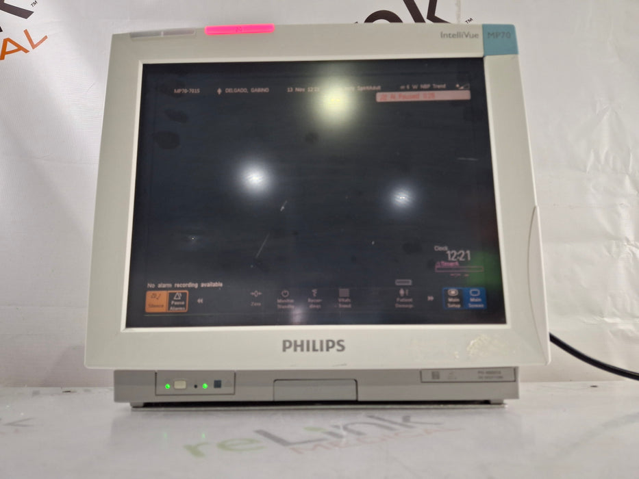 Philips Philips IntelliVue MP70 Patient Monitor Patient Monitors reLink Medical