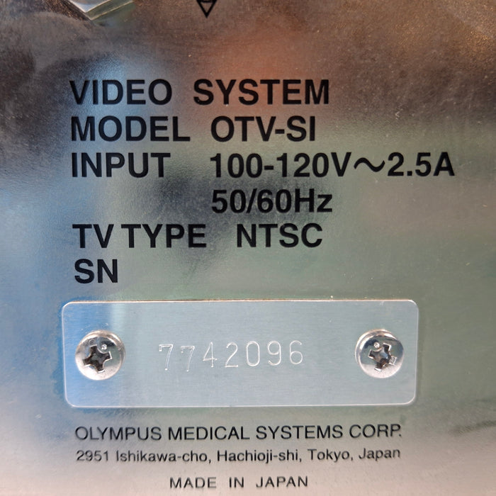 Olympus Olympus OTV-SI Video Endoscopy Camera Rigid Endoscopy reLink Medical