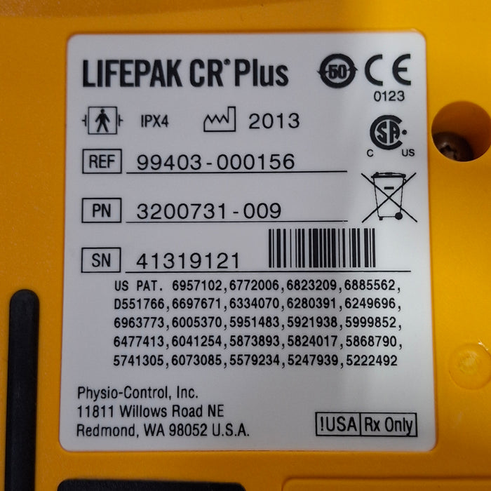 Medtronic LifePak CR Plus Defibrillator