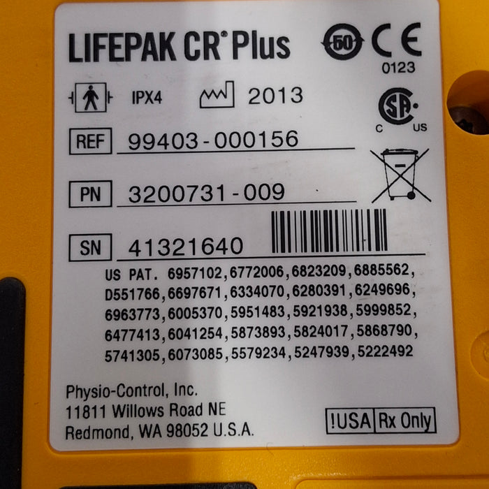 Medtronic Medtronic LifePak CR Plus Defibrillator Defibrillators reLink Medical