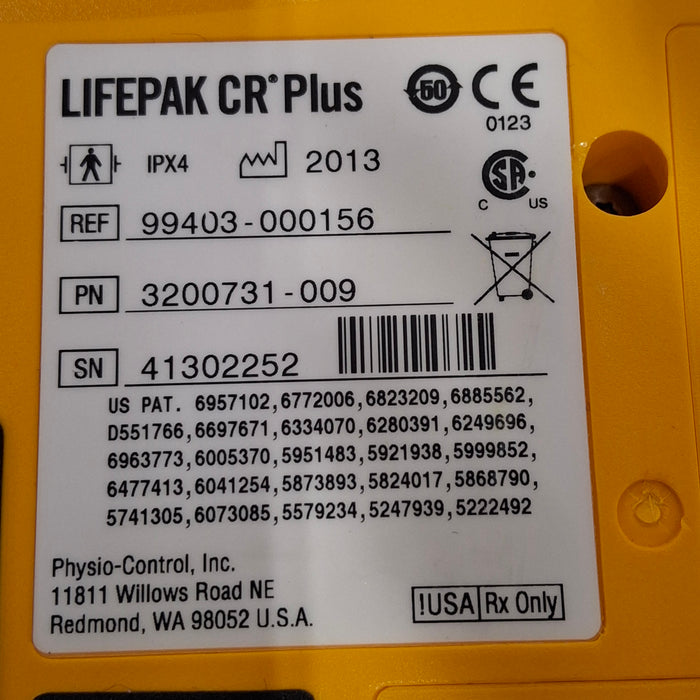 Medtronic LifePak CR Plus Defibrillator