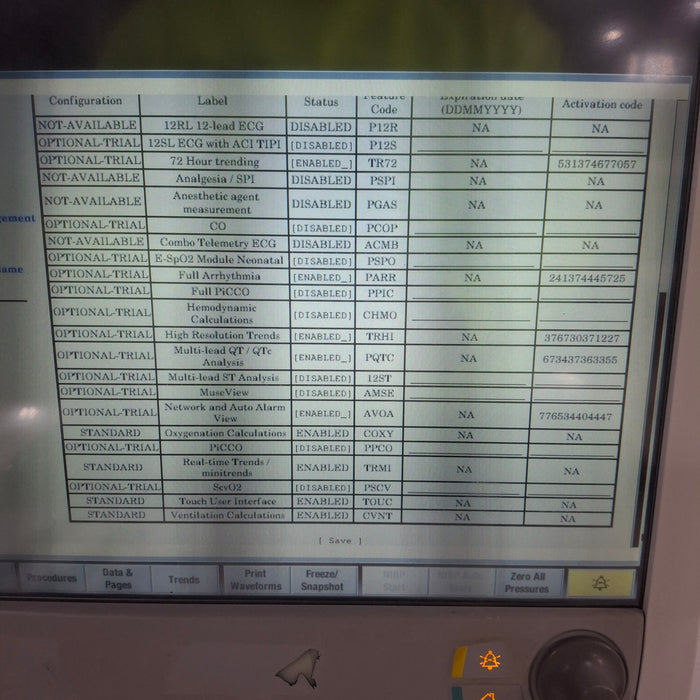 GE Healthcare Carescape B650 Patient Monitor