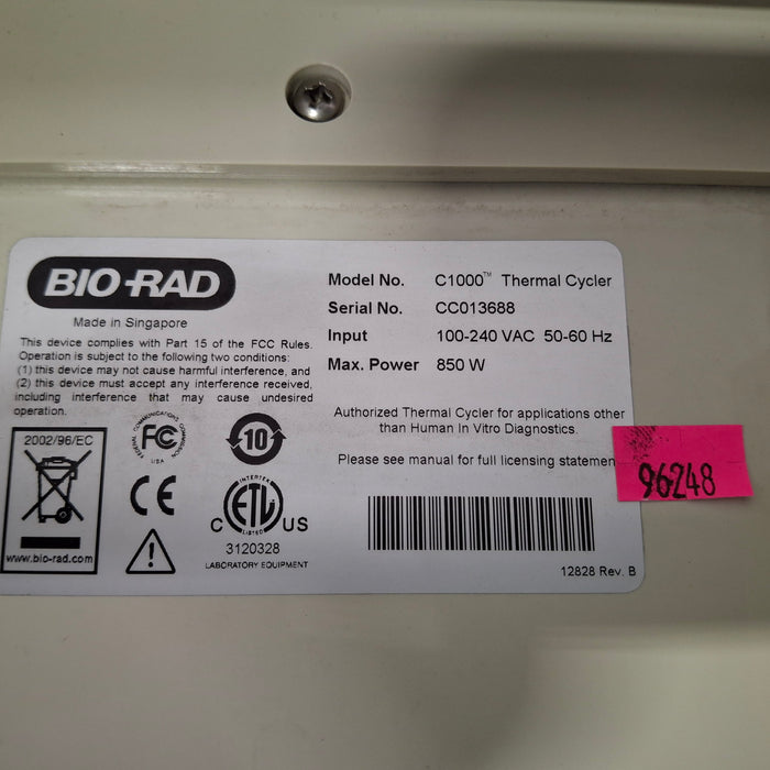 Bio-Rad C1000 Thermal Cycler