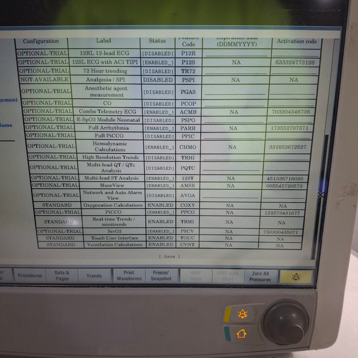 GE Healthcare Carescape B650 Patient Monitor