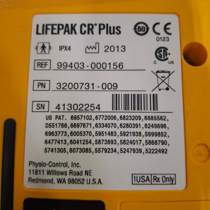 Medtronic LifePak CR Plus Defibrillator