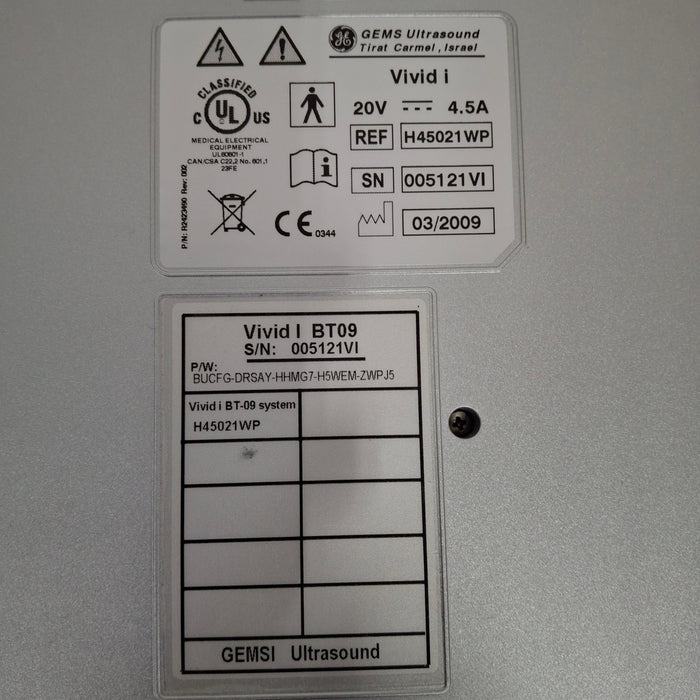 GE Healthcare Vivid i Portable Ultrasound