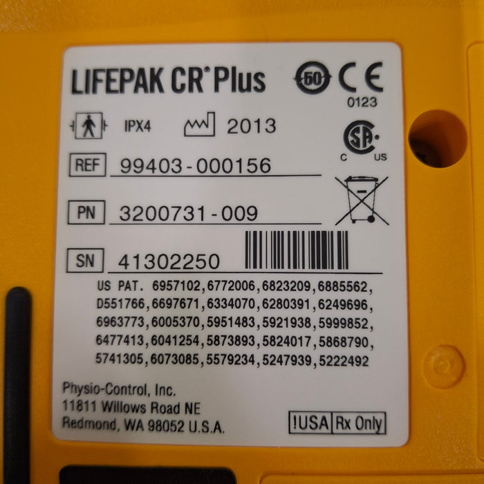 Medtronic LifePak CR Plus Defibrillator