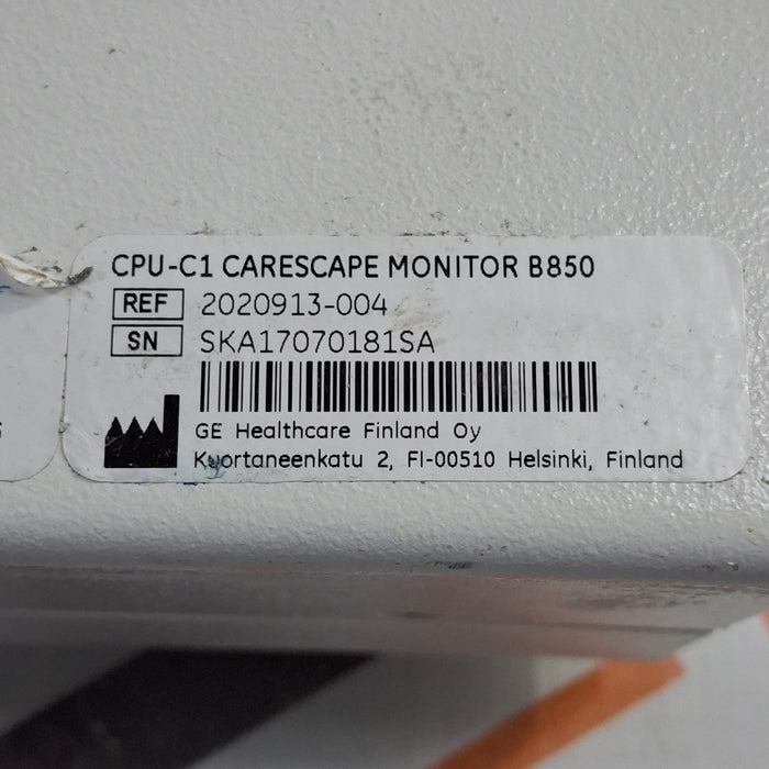 GE Healthcare Carescape B850 CPU Assy