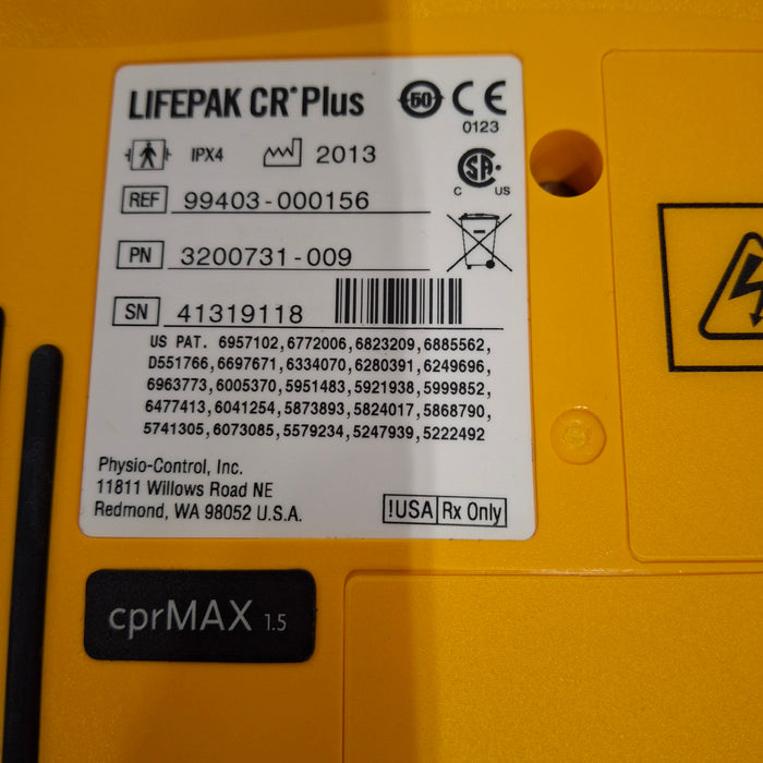 Medtronic LifePak CR Plus Defibrillator