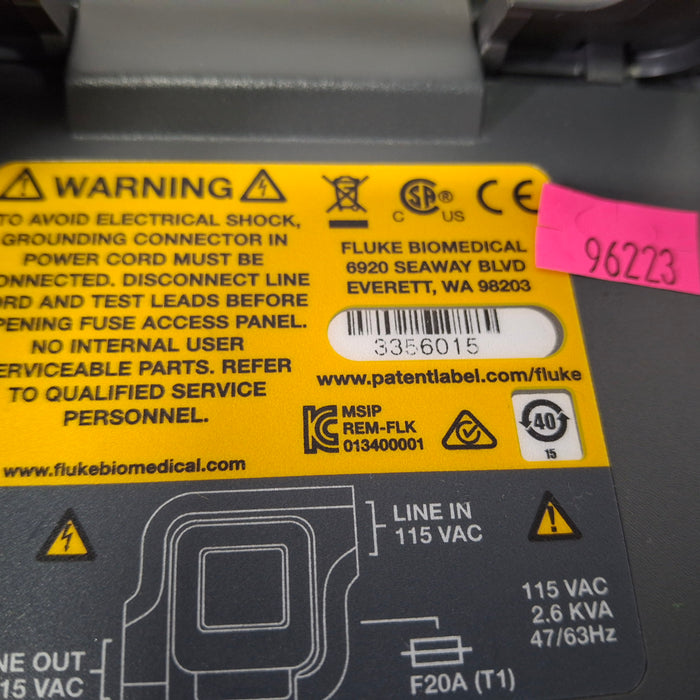 Fluke ESA609 Electrical Safety Analyzer