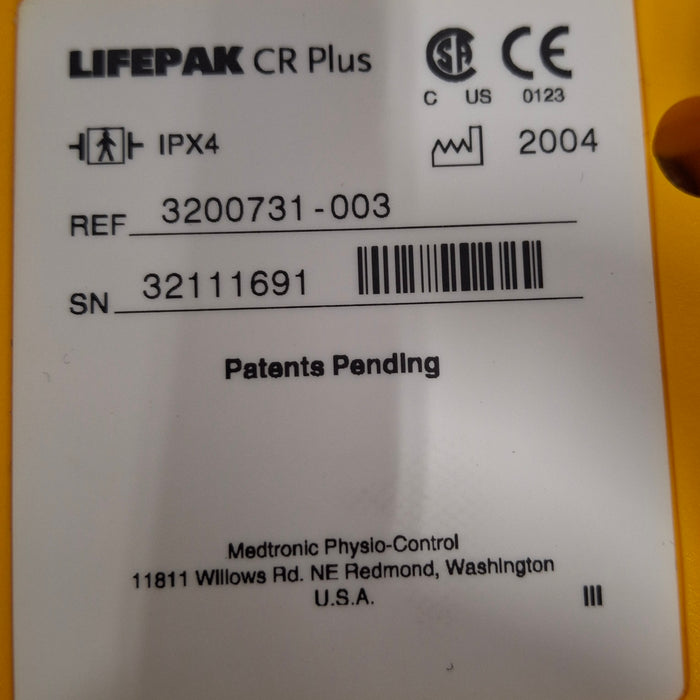 Medtronic Medtronic LifePak CR Plus Defibrillator Defibrillators reLink Medical