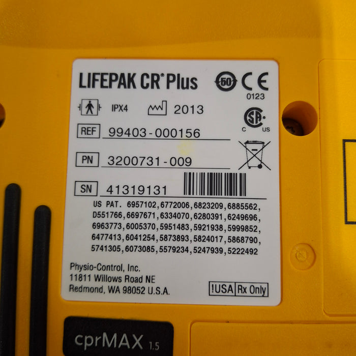 Medtronic LifePak CR Plus Defibrillator