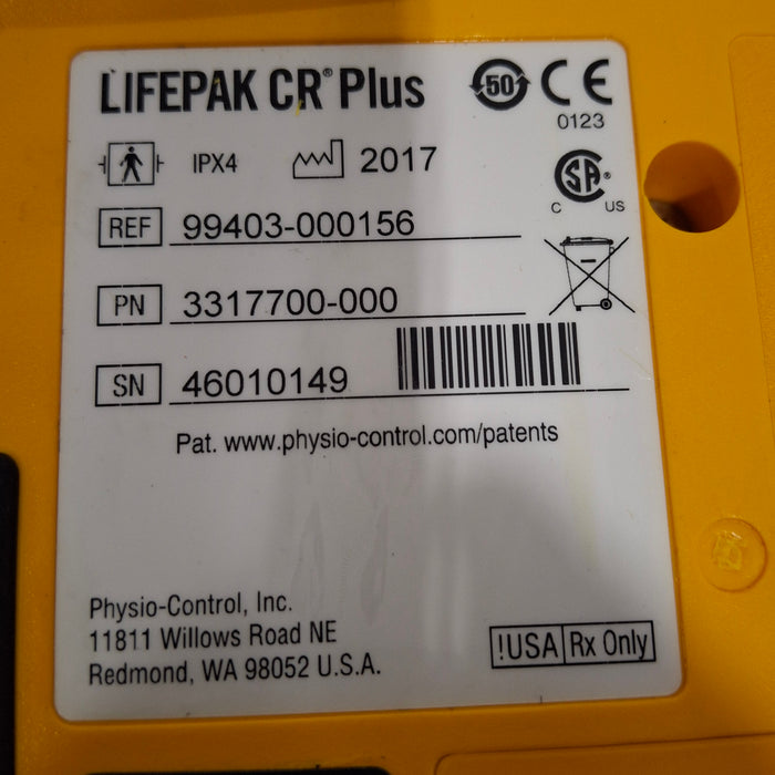 Medtronic LifePak CR Plus Defibrillator