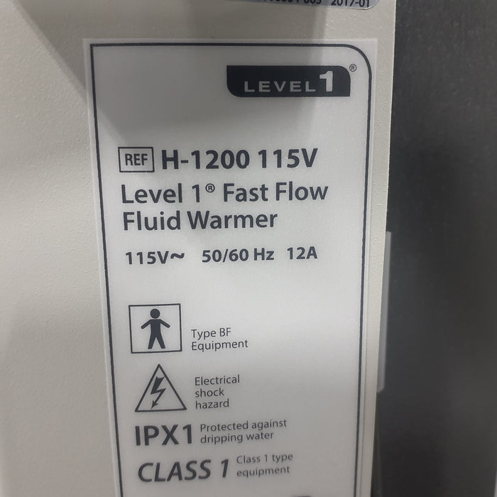 Level 1 Technologies Inc. H-1200 Fluid Warmer