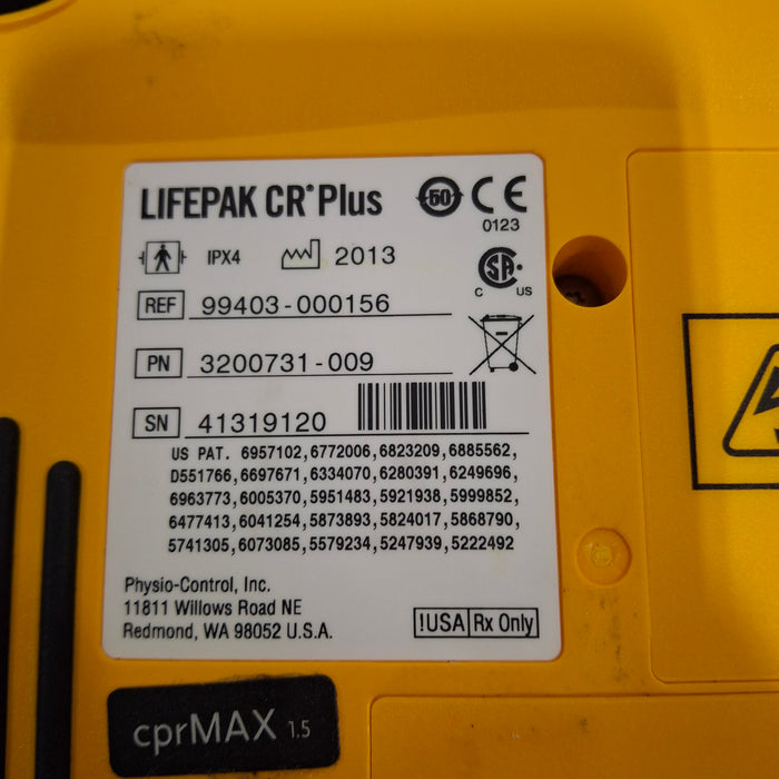 Medtronic LifePak CR Plus Defibrillator