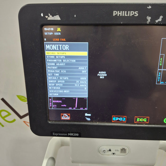 Philips Expression MR200 MR Patient Monitor