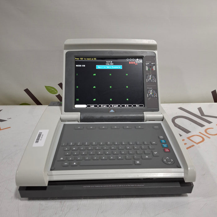 GE Healthcare MAC 5500 HD without CAM Module ECG System