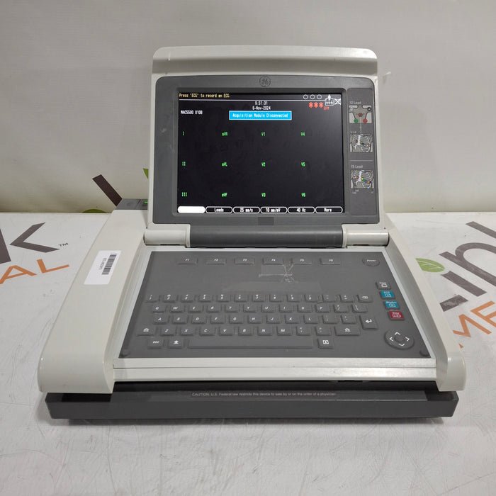 GE Healthcare MAC 5500 HD without CAM Module ECG System