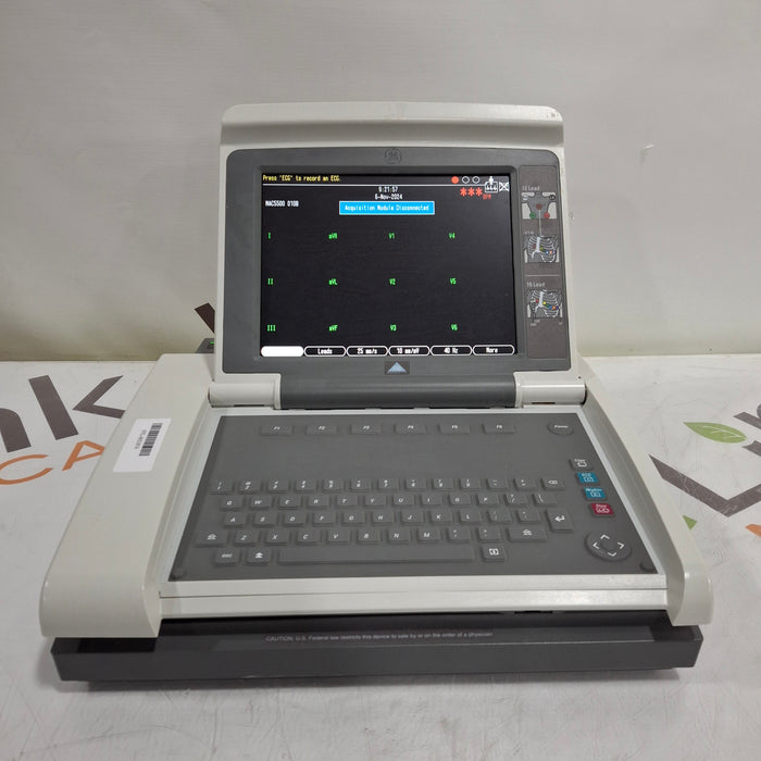 GE Healthcare MAC 5500 HD without CAM Module ECG System