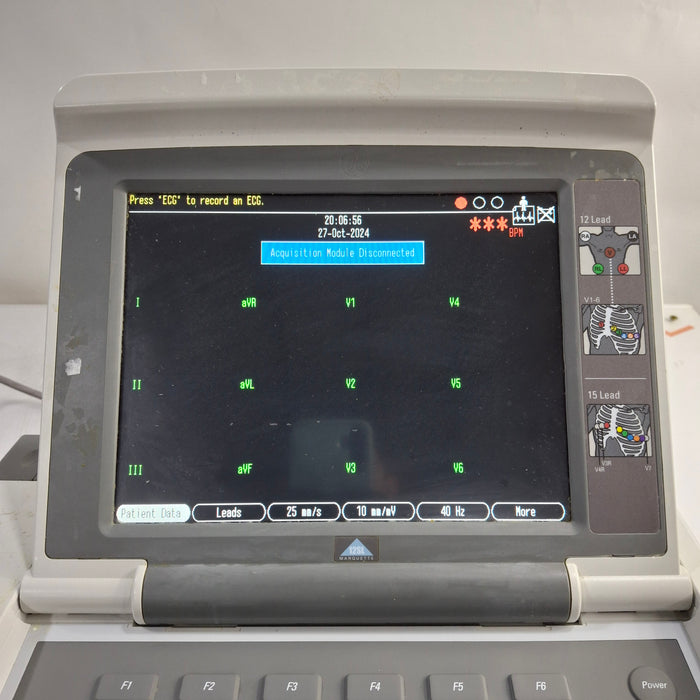 GE Healthcare MAC 5500 HD without CAM Module ECG System