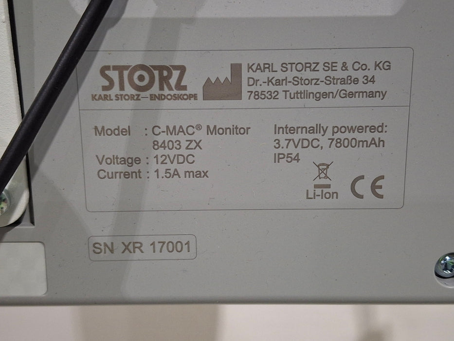 Karl Storz 8403 ZX C-MAC Monitor