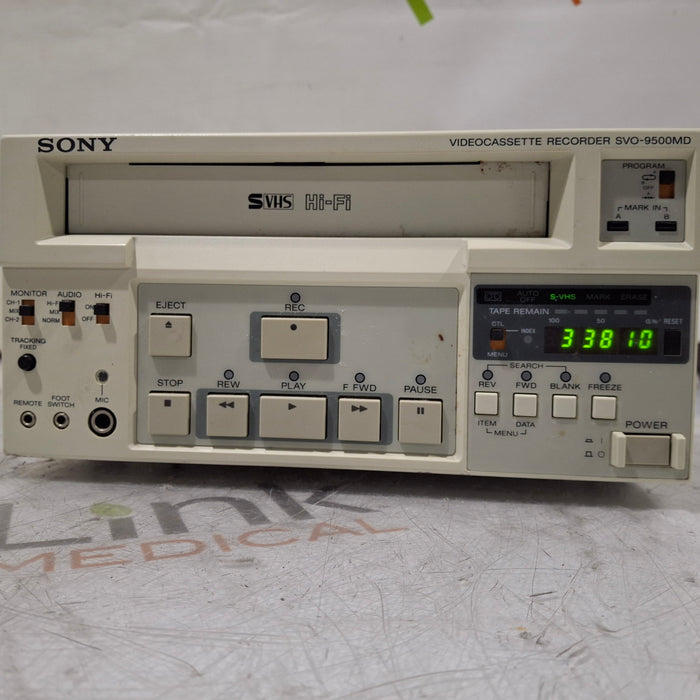 Sony SVO-9500MD Video Cassette Recorder