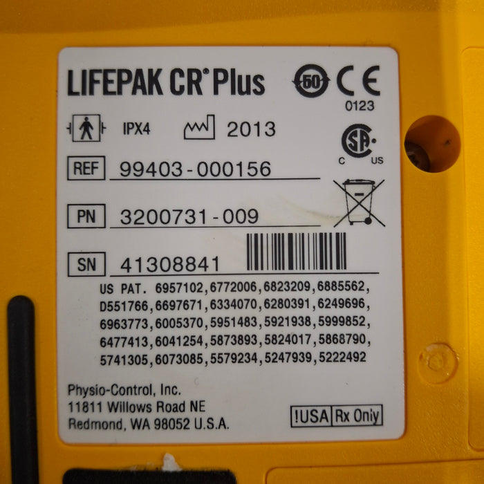 Medtronic LifePak CR Plus Defibrillator