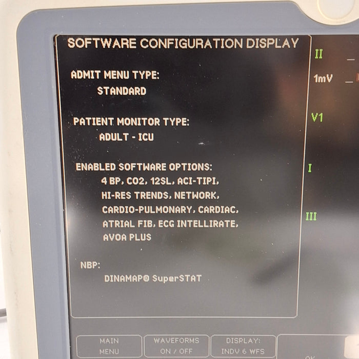 GE Healthcare Dash 5000 - GE/Nellcor SpO2 Patient Monitor