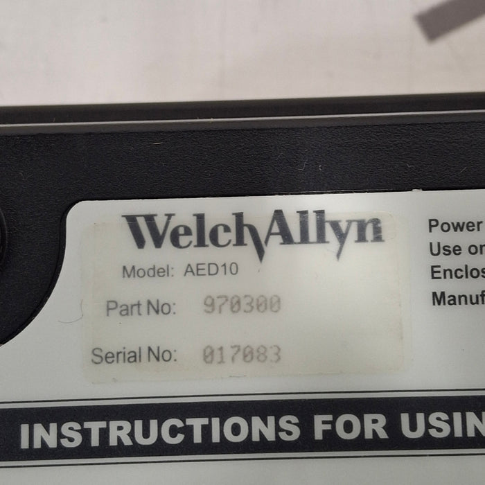 Welch Allyn AED10 Defibrillator