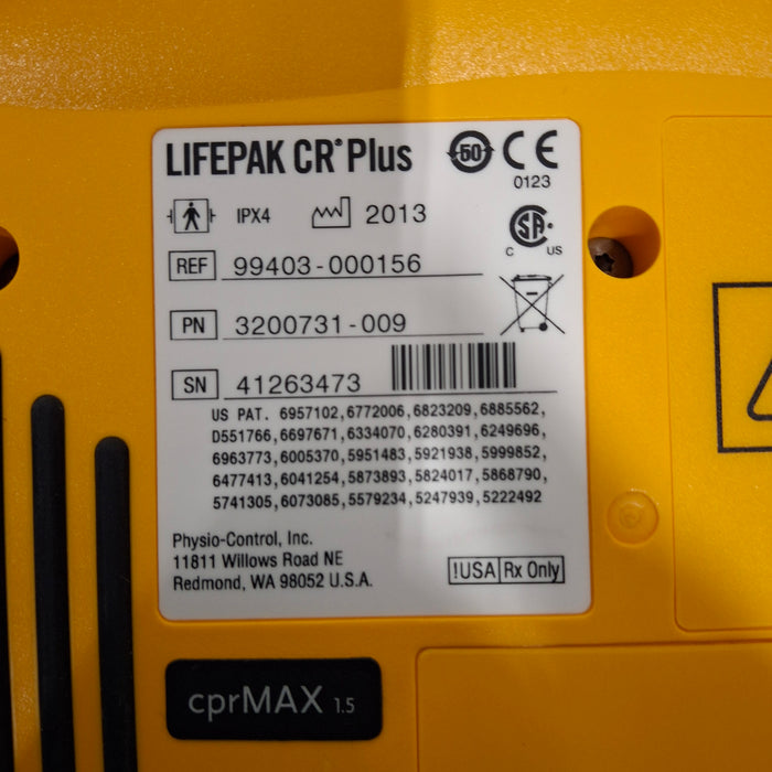 Medtronic LifePak CR Plus Defibrillator