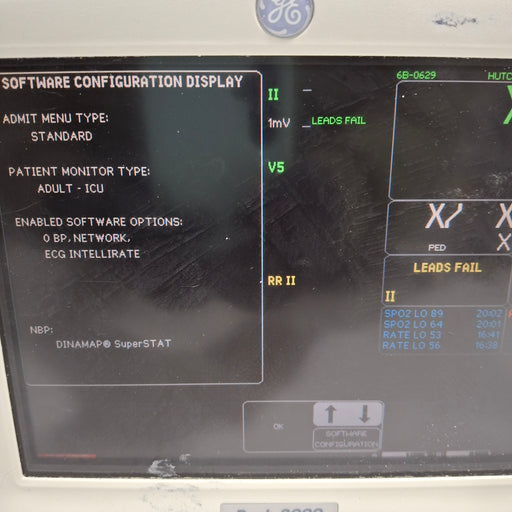 GE Healthcare GE Healthcare Dash 3000 - Masimo SpO2 Patient Monitor Patient Monitors reLink Medical