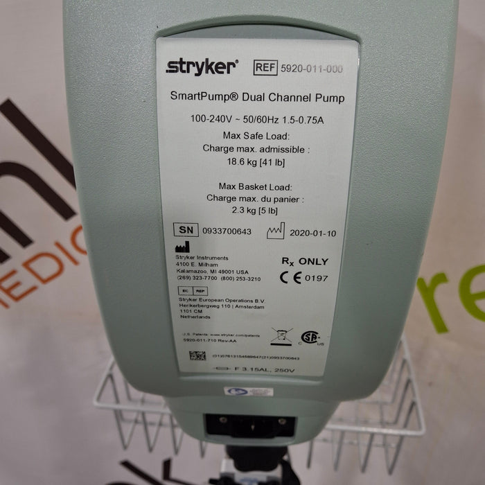 Stryker SmartPump Dual Channel Tourniquet