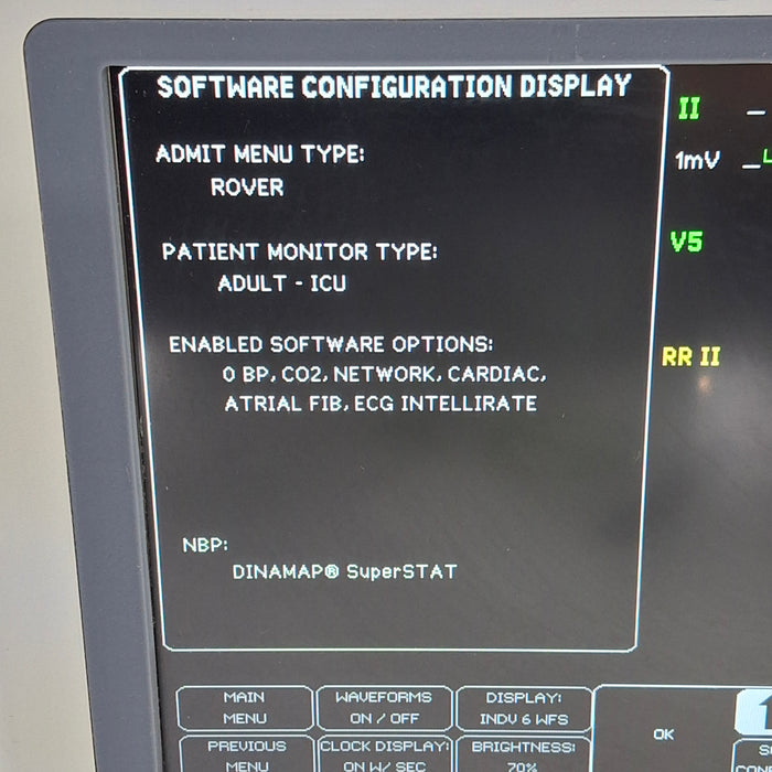 GE Healthcare Dash 4000 - Masimo SpO2 Patient Monitor