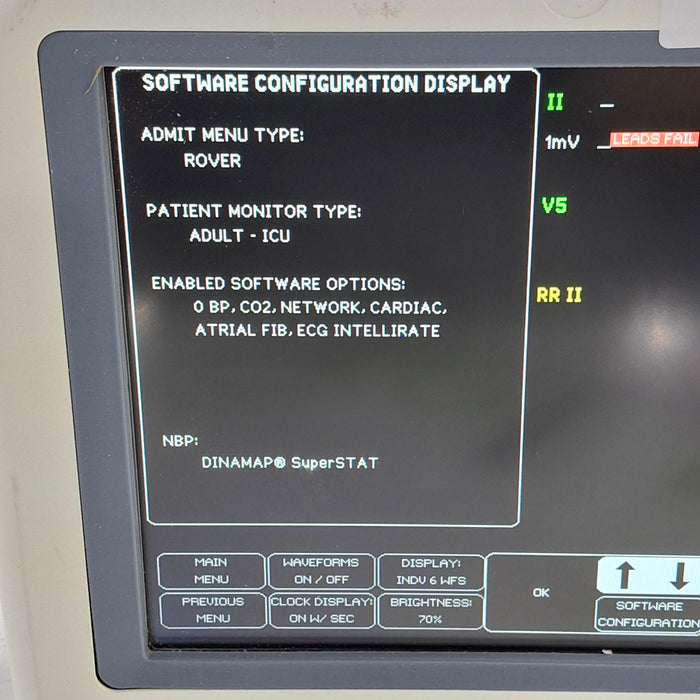 GE Healthcare Dash 4000 - Masimo SpO2 Patient Monitor