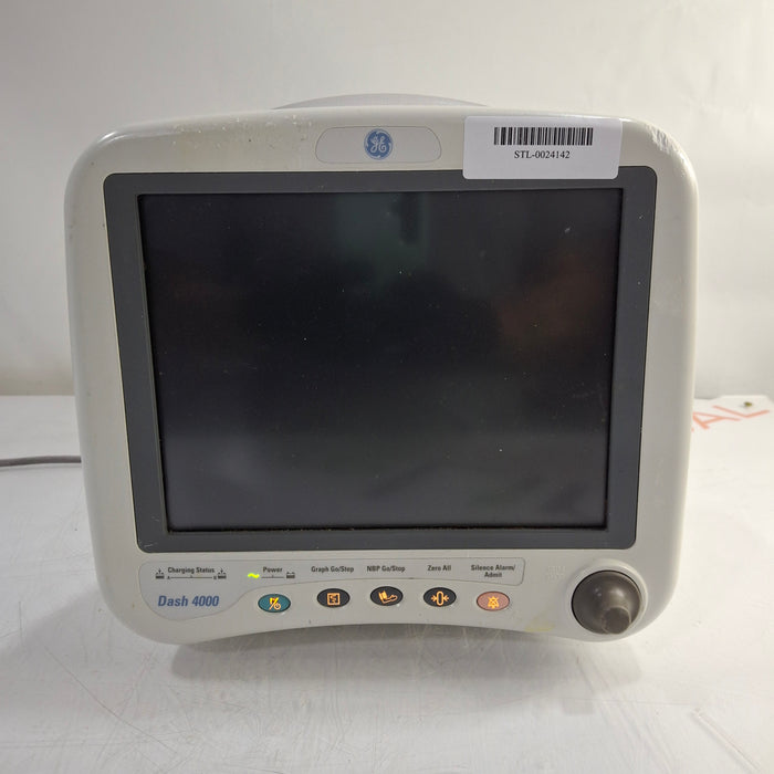 GE Healthcare Dash 4000 - Masimo SpO2 Patient Monitor