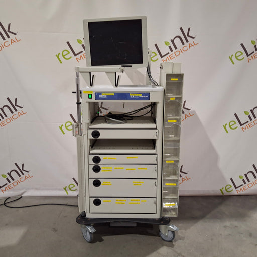 Karl Storz Karl Storz D.A.V.I. SmartKart Endoscopy Endoscopic Video Cart Stand w/ Monitor Medical Furniture reLink Medical