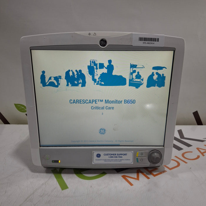 GE Healthcare Carescape B650 Patient Monitor