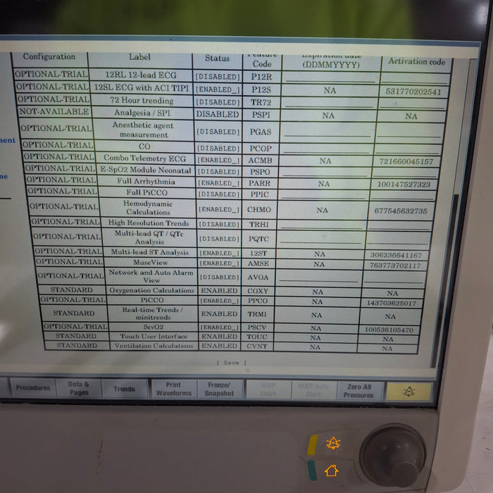 GE Healthcare Carescape B650 Patient Monitor