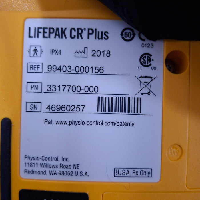 Medtronic LifePak CR Plus Defibrillator