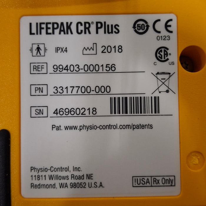 Medtronic LifePak CR Plus Defibrillator