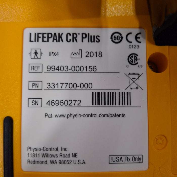 Medtronic LifePak CR Plus Defibrillator